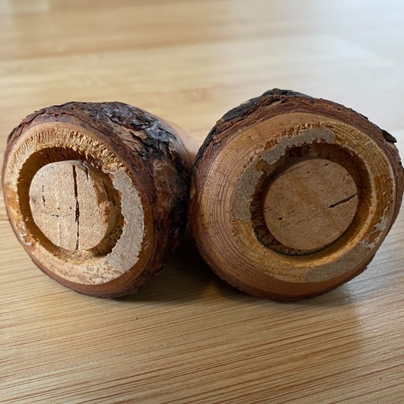 Vintage Wood Salt & Pepper Shakers from New Mexico, Yosemite, Fisherman’s Wharf - Picture 4 of 13